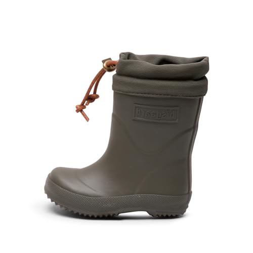 Bisgaard Unisex Kinder Thermo Gummistiefel, Olive, 32 EU