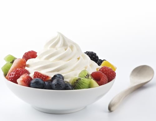 By The Cup Non-Dairy Soft Serve Mix Variety, 1 of each Flavor: 6 lb Bag Chocolate and Vanilla, 5.5 lb Pineapple, Gluten Free