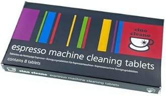 Cino Cleano Espresso Machine Cleaning Tablets, 16 Count (Limited Edition)