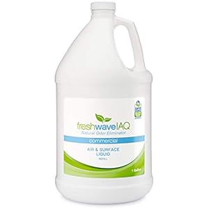 Fresh Wave IAQ Commercial Odor Eliminating Air & Surface Liquid, 1 Gallon | Safer Odor Relief | Natural Plant-Based Odor Eliminator | Odor Absorber for Home or Commercial Areas