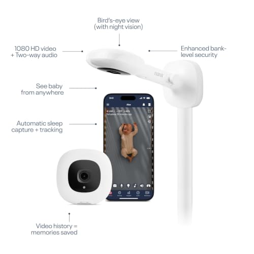 Nanit Pro Smart Wi-Fi Baby Monitor — 1080p HD Video with AI Sleep Tracking — view 2
