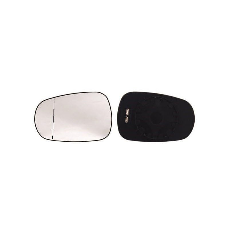 Verre de rétroviseur droit ou gauche asphérique chauffant compatible avec Nissan Micra K12 2003-2010