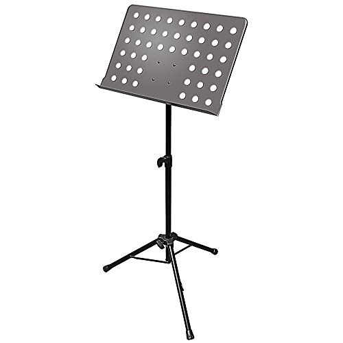 Pupitre d'orchestre AxcessAbles SM-501 noir résistant pour éviter la chute des livrets - 2