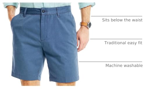 Image of Nautica Mens Nautica 8.5 inch Deck Short