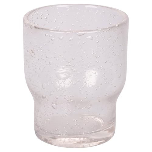 Set 6 bicchieri acqua 325 ml in pasta di vetro cristallo di luna Unico