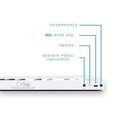 Image of Carry-on Folding Piano 88 Touch - White.