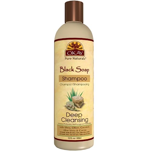 OKAY Black Soap Nourishing Shampoo