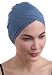 Produktbild Deresina Headwear W Front Chemo Kopfbedeckung für Damen, Bambus Turban Mützen für Krebspatienten, Kappe fur Chemotherapie (Carolina)