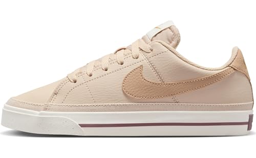 NIKE Wmns Court Legacy NN, Sneaker Donna, Sanddrift/Hemp-Bronzine-Sail, 39 EU