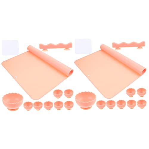 TEHAUX 2 Conjuntos De Tapete De Desenho De Silicone Protetor De Mesa Moldes De Joias De Resina Molde