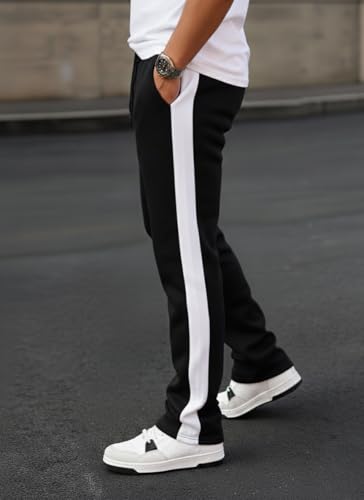 Image of dockstreet Track Pant for Men || Baggy Fit || Track Pants || Full Elastic Jogger Track Pant ||