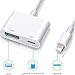 [Apple MFi Certified] Apple Lightning to HDMI Adapter for iPhone to TV, 1080P Digital AV Adapter Sync Screen with Lightning Charging Port for iPhone 14 13 12 11 XS XR X 8 7 to HDTV/Projector/Monitor