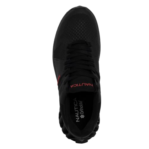 Image of Nautica Men's Casual Fashion Sneakers - Lightweight Lace-Up Athletic Walking Shoes for Gym & Tennis, Comfortable