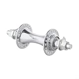 Ensemble de moyeux de vélo à 36 trous avant et arrière en acier pour vélos anciens, finiti...