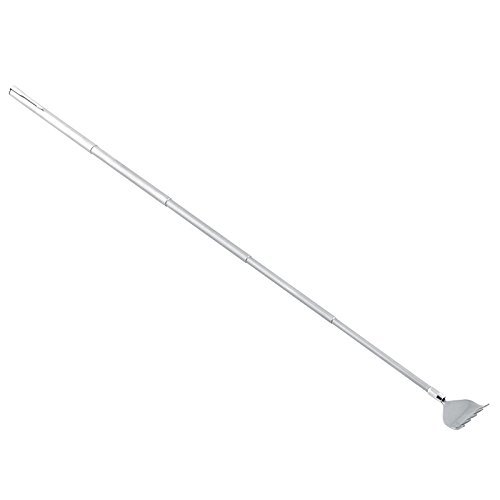 Garden Of Arts Stainless Steel Pen Shaped Telescopic Back Body Itch Back Scratcher, Silver