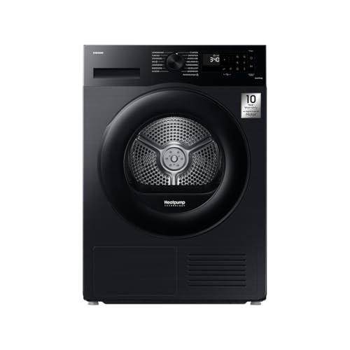 Samsung Dryer 9kg Black with A+++ Energy Efficiency and Hygiene Care - DV90CGC2A0ABGU