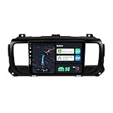 BXLIYER Android 14 Autoradio für Citroen Jumpy 3 / Peugeot Expert/Toyota Proace/Opel Vivaro (2016-2021) Sat NAV - Wireless CarPlay Android Auto - 2G+32G - IPS 9 Zoll 2 Din - DAB Lenkradsteuerung