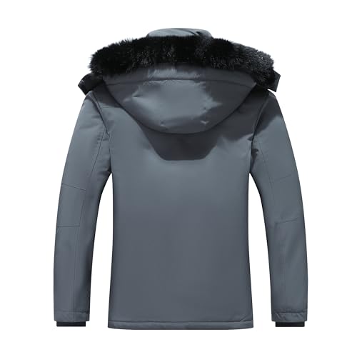 MOERDENG Women's Waterproof Winter Snow Coat Windproof Ski Jacket Hooded Snowboarding Jackets