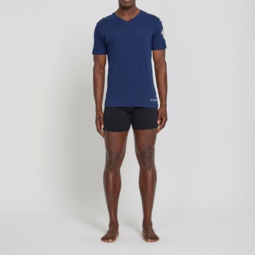 Image of True Religion Mens Undershirts, 4 Pack Lightweight 100% Cotton Crewneck