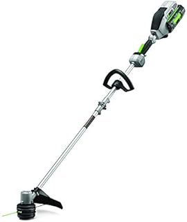 EGO Power+ ST1502SA 15-Inch 56-Volt Cordless String Trimmer with Rapid Reload and Split Shaft Weed Wacker 2.5Ah Battery and Charger Included, Black