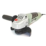 Meuleuse d'angle 500 W ; tension (v/hz) : 230/50 Hz ; vitesse à vide 11000 tr/min ; diamètre maximum du disque 115 mm.