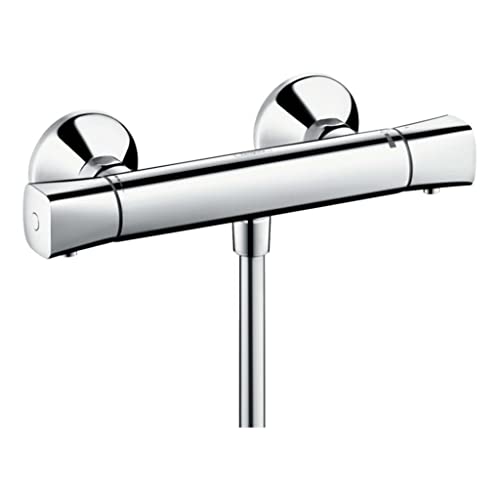 hansgrohe Ecostat Universal Aufputz Duschthermostat, für 1 Funktion, Chrom, Auslaufhöhe 70mm – Ansicht 1