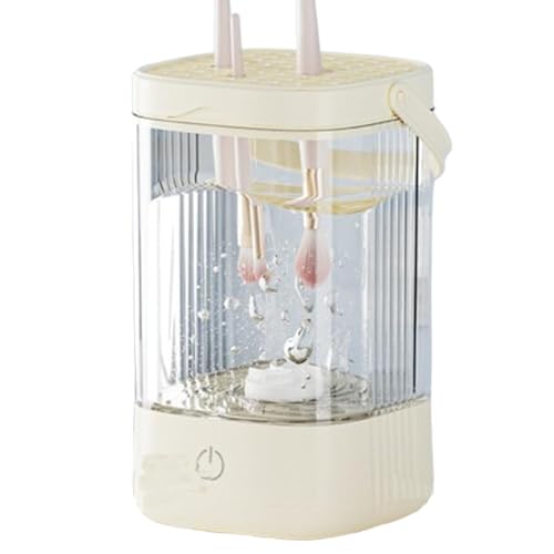 Máquina limpiadora de brochas de maquillaje | Limpiador eléctrico de brochas de maquillaje | Herramienta de limpieza de brochas de maquillaje alimentada por USB | Caja de almacenamiento de brochas de