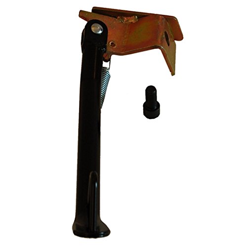 one By Camamoto Seitenständer, Schwarz, kompatibel mit Yamaha aerox/MBK nittro 50/100cc, Cod. 77370810