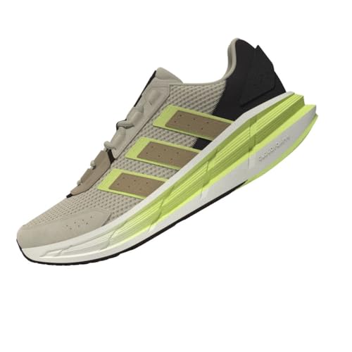 Adidas Uomo Astrastar Shoes, Wonder Beige/Cardboard/Pulse Lime, 39 1/3 Eu - 9