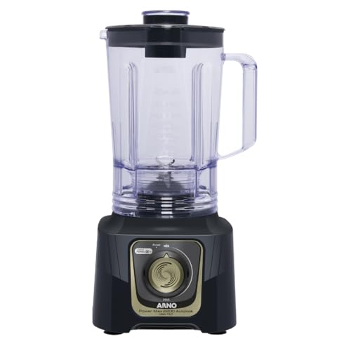 Liquidificador Arno Power Max Autolock 2200W LN82, Cinza Chumbo, ...