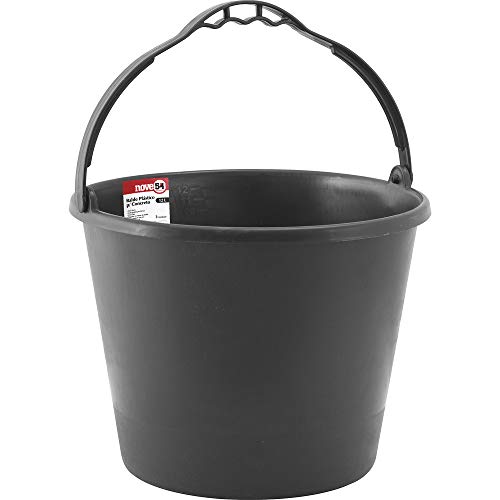 Balde de Plástico para Concreto, Nove 54, 12 L
