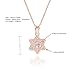 SDA Shine Bright with our Real Diamond Rose Gold Star of David Necklace - for Fashion-Forward Women!