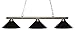 Z-Lite 155-3BN-MMB 3 Billiard Light, Brushed Nickel