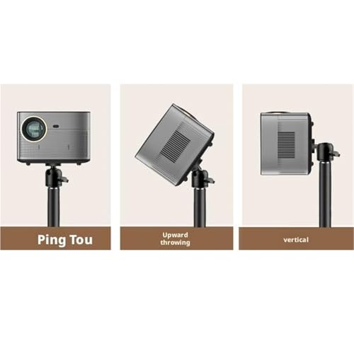 Soporte de suelo para proyector de vídeo regulable y soporte elevable de 135x27cm 5