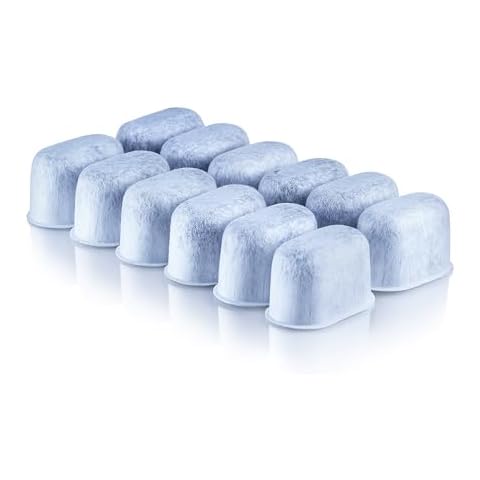 12 Water Filters for Breville Coffee Makers - Universal Fit Replacement Charcoal Water Filter for Breville Espresso Machines Cover