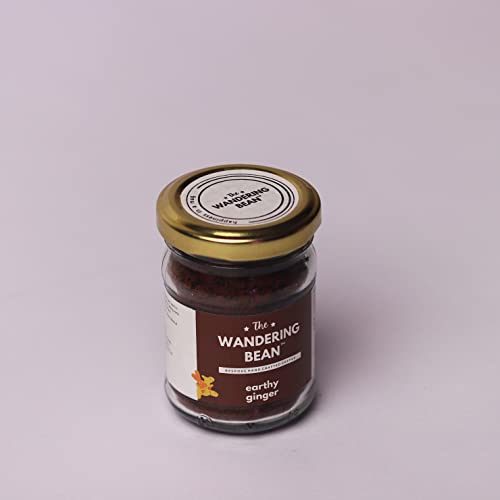 Image of The Wandering Bean Instant Coffee Powder with Earthy Ginger 40g (Pack of 1) Gift Festive, Best Gift Hamper