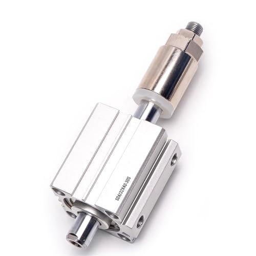 Cilindro neumático SDAJ 20mm de diámetro y carrera ajustable de 75-50-B 2