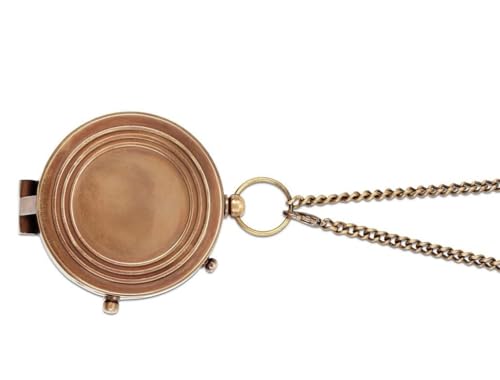 Brújula de latón personalizada con estuche de cuero miniatura 7