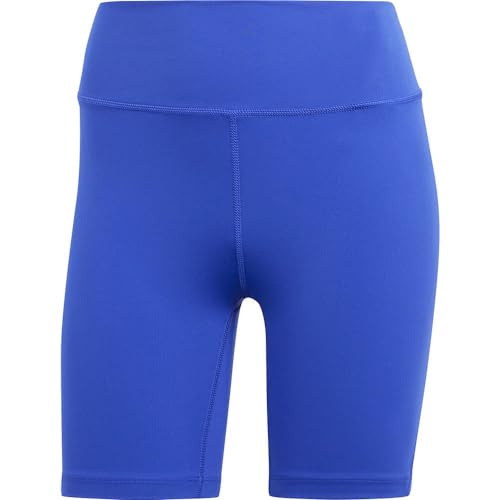 adidas Mujer All Me Essentials 7-Inch Short Leggings, semi lucid blue, L