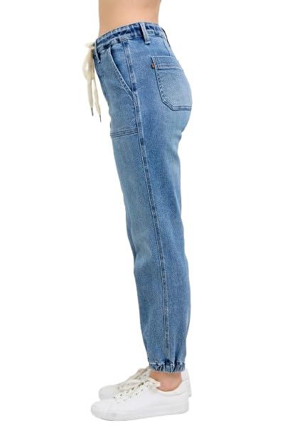 Judy Blue High Waist Denim Jogger2