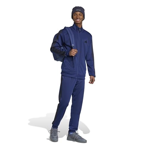 Image of adidas Mens Basic 3-stripes Tricot Track
