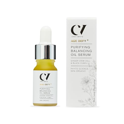 Suero de Aceite Purificante y Equilibrante Age Defy+ de Green People - Suero Antienvejecimiento Natural y Orgánico para Piel Propensa a Imperfecciones - Libre de Parabenos y Alcohol - Vegano, 10 ml
