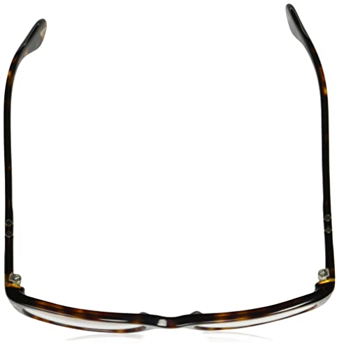 Persol Po3012V Square Prescription Eyewear Frames, Havana/Demo Lens, 52 Mm #TOP3