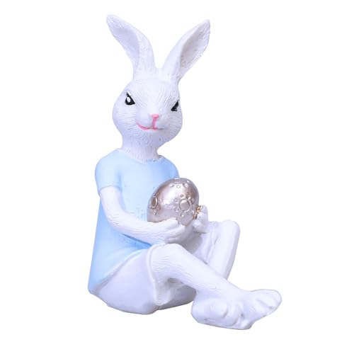 ホリデー動物置物ハンドペイント樹脂動物像机飾り家の装飾またはギフトのお祝いの装飾として