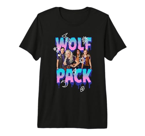 T-shirt Disney Zombies Wolf Pack idéal pour le collège et les sorties
