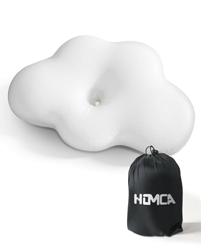 HOMCA-Memory-Foam-Camping-Pillow-Travel-Pillow-for-All-Sleepers HOMCA Memory Foam Camping Pillow, Travel Pillow for All Sleepers - Image 1