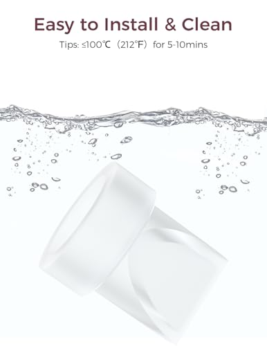 Image of Momcozy M5 Duckbill Valves. Original M5 Breast Pump Replacement Accessories, 4 PCS