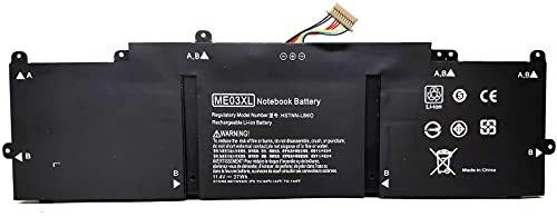 Batterie de remplacement ME03XL compatible avec ordinateurs portables HP Stream