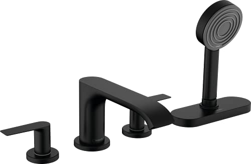 hansgrohe Wannenarmatur Vivenis, für 2 Funktionen, Mattschwarz