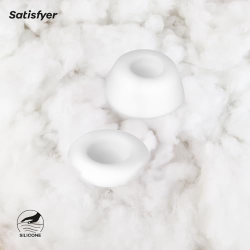 Aufsätze für Satisfyer Pro 2 Next Generation | 2 verschiedene Köpfe | hautfreundliches Silikon | weiß | 5 Stück